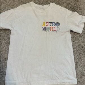 White Astroworld Graphic T-Shirt
